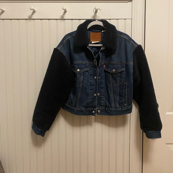 LEVIS cropped trucker jacket - Picture 3 of 4